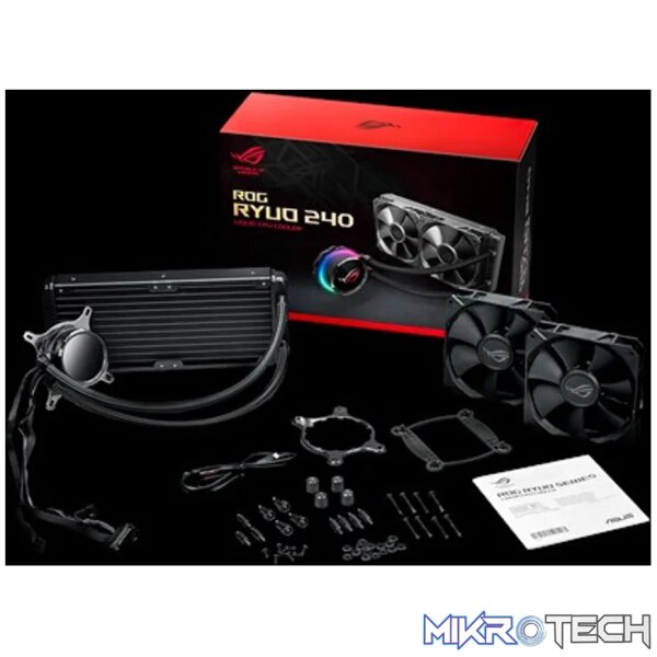 ASUS ROG RYUO 240, All-in-one liquid cooler, 12 cm, Black - Image 7