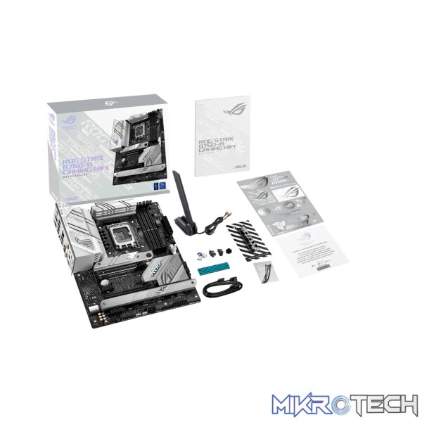 ASUS ROG STRIX B760-A GAMING WIFI, Intel, LGA 1700, Intel® Celeron®, Intel® Pentium® Gold, Intel® Core™ i3, Intel® Core™ i5, Intel® Core™..., LGA 1700, DDR5-SDRAM, 128 GB - Image 12