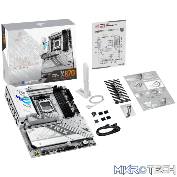 ASUS ROG STRIX X870-A GAMING WIFI, AMD, Socket AM5, Socket AM5, DDR5-SDRAM, 192 GB, DIMM - Image 12
