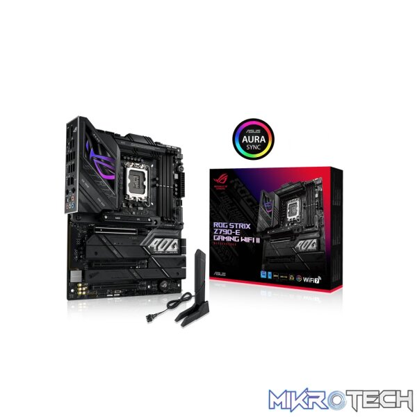 ASUS ROG STRIX Z790-E GAMING WIFI II, Intel, LGA 1700, Intel® Celeron®, Intel® Core™ i3, Intel® Core™ i5, Intel® Core™ i7, Intel® Core™ i9,..., DDR5-SDRAM, 192 GB, DIMM - Image 34