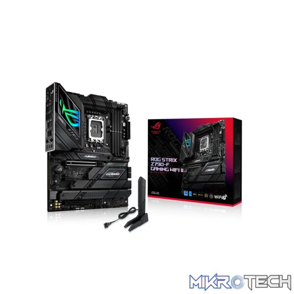 ASUS ROG STRIX Z790-F GAMING WIFI II, Intel, LGA 1700, Intel® Celeron®, Intel® Pentium® Gold, Intel® Core™ i3, Intel® Core™ i5, Intel® Core™..., LGA 1700, DDR5-SDRAM, 192 GB - Image 12