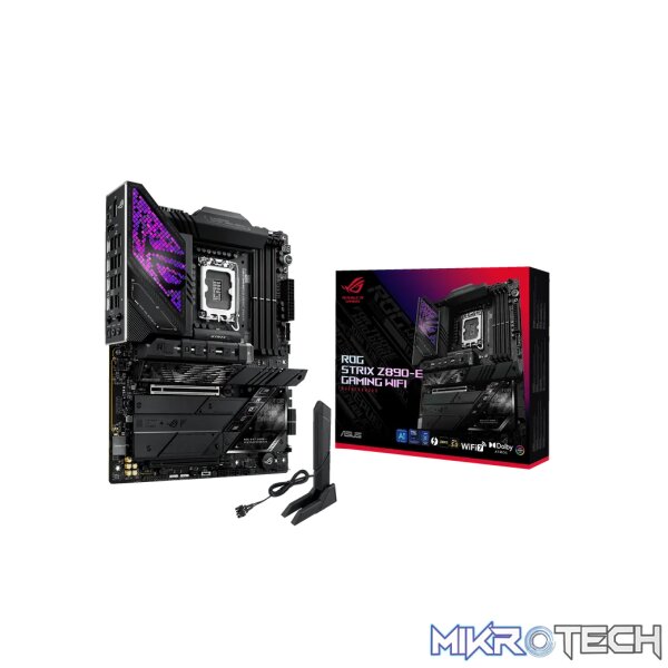 ASUS ROG STRIX Z890-E GAMING WIFI, Intel, LGA 1851 (Socket V1), Intel Core Ultra (Series 2), DDR5-SDRAM, 192 GB, DIMM - Image 12