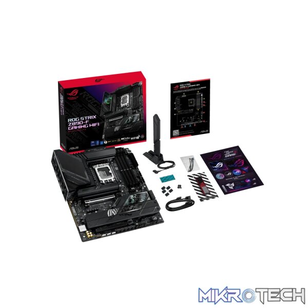 ASUS ROG STRIX Z890-F GAMING WIFI, Intel, LGA 1851 (Socket V1), Intel Core Ultra (Series 2), DDR5-SDRAM, 192 GB, DIMM - Image 14