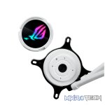 ASUS ROG Strix LC III 360 ARGB White Edition, Liquid cooling kit, 12 cm, 36 dB, 70.38 cfm, White - Image 8