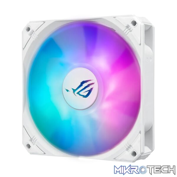 ASUS ROG Strix LC III 360 ARGB White Edition, Liquid cooling kit, 12 cm, 36 dB, 70.38 cfm, White - Image 10