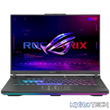 ASUS ROG Strix|G614JVR-I93210G0W|16'' WQXGA|GREY|I9-14900HX|32GB DDR5 (2xSD)|1TB PCIe SSD|NumberPad|RTX4060 8GB|WIN11H