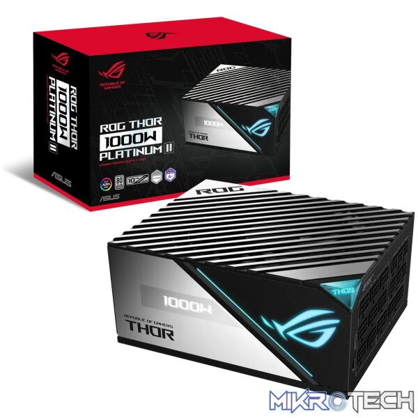 ASUS ROG-THOR-1000P2-GAMING, 1000 W, 100 - 240 V, 25 A, 83 A, 25 A, 0.3 A - Image 9
