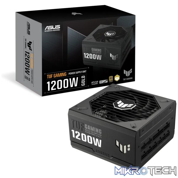 ASUS TUF GAMING 1200W Gold, 1200 W, 100 - 240 V, 130 W, 1188 W, 130 W, 9.6 W - Image 13