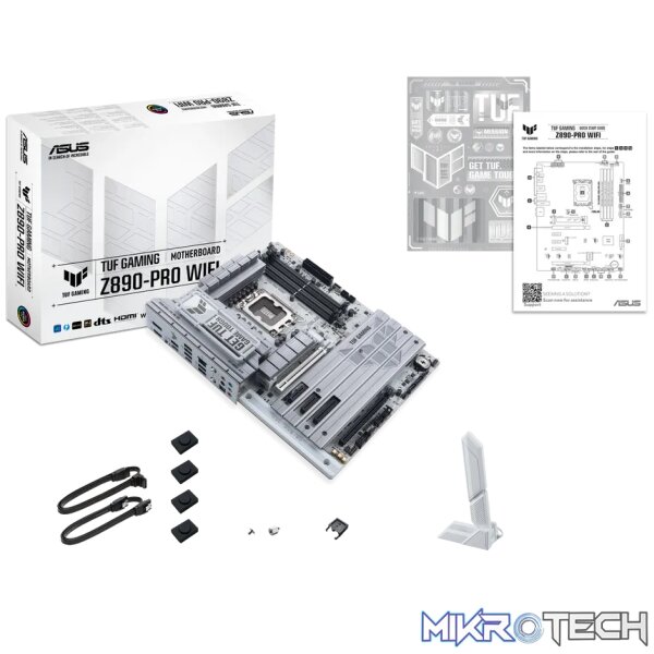 ASUS TUF GAMING Z890-PRO WIFI, Intel, LGA 1851 (Socket V1), Intel Core Ultra (Series 2), LGA 1851, DDR5-SDRAM, 192 GB - Image 13