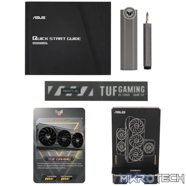 ASUS TUF Gaming TUF-RTX4060TI-O8G-GAMING, GeForce RTX 4060 Ti, 8 GB, GDDR6, 128 bit, 7680 x 4320 pixels, PCI Express 4.0 - Image 30