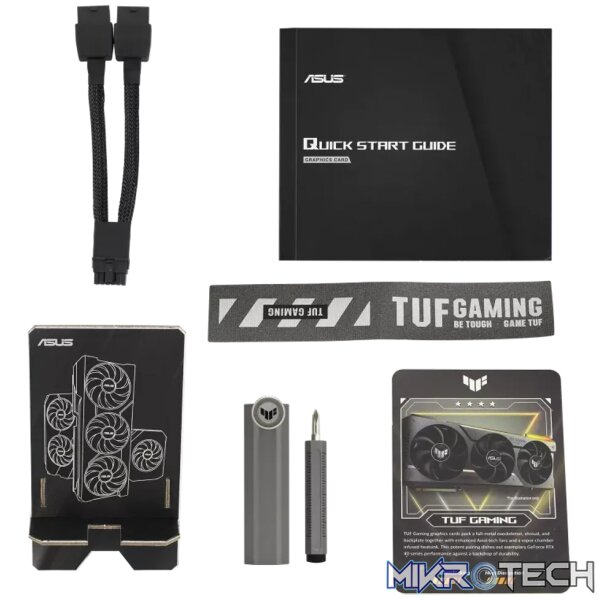 ASUS TUF Gaming TUF-RTX4070TIS-16G-GAMING, GeForce RTX 4070 Ti SUPER, 16 GB, GDDR6X, 256 bit, 7680 x 4320 pixels, PCI Express 4.0 - Image 34