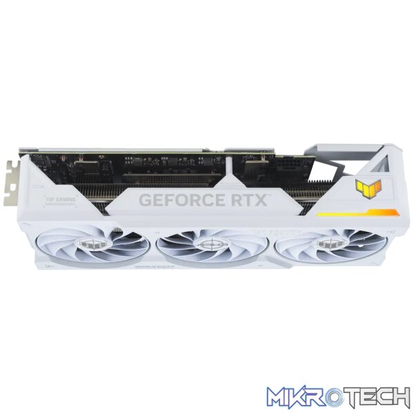 ASUS TUF Gaming TUF-RTX4070TIS-O16G-WHITE-GAMING, GeForce RTX 4070 Ti SUPER, 16 GB, GDDR6X, 256 bit, 7680 x 4320 pixels, PCI Express 4.0 - Image 11