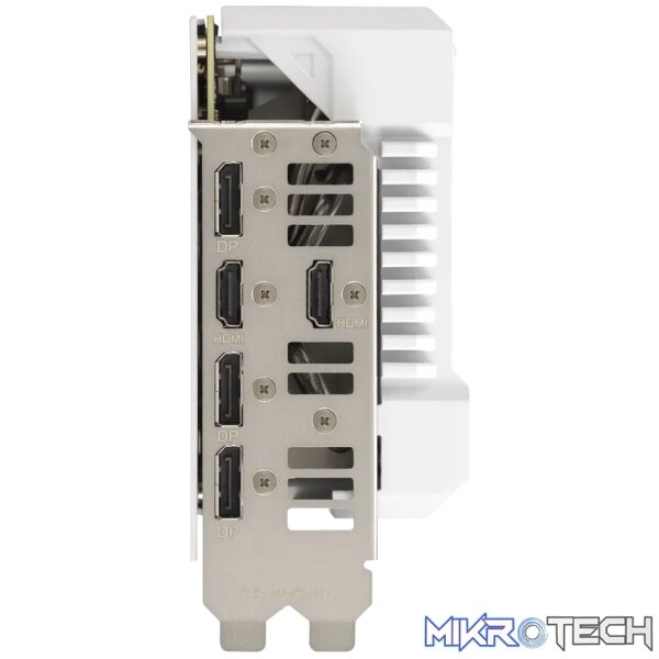 ASUS TUF Gaming TUF-RTX4070TIS-O16G-WHITE-GAMING, GeForce RTX 4070 Ti SUPER, 16 GB, GDDR6X, 256 bit, 7680 x 4320 pixels, PCI Express 4.0 - Image 8