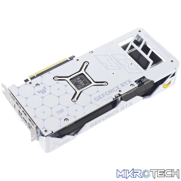 ASUS TUF Gaming TUF-RTX4070TIS-O16G-WHITE-GAMING, GeForce RTX 4070 Ti SUPER, 16 GB, GDDR6X, 256 bit, 7680 x 4320 pixels, PCI Express 4.0 - Image 9