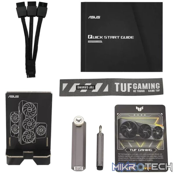 ASUS TUF Gaming TUF-RTX4080S-16G-GAMING, GeForce RTX 4080 SUPER, 16 GB, GDDR6X, 256 bit, 7680 x 4320 pixels, PCI Express 4.0 - Image 12