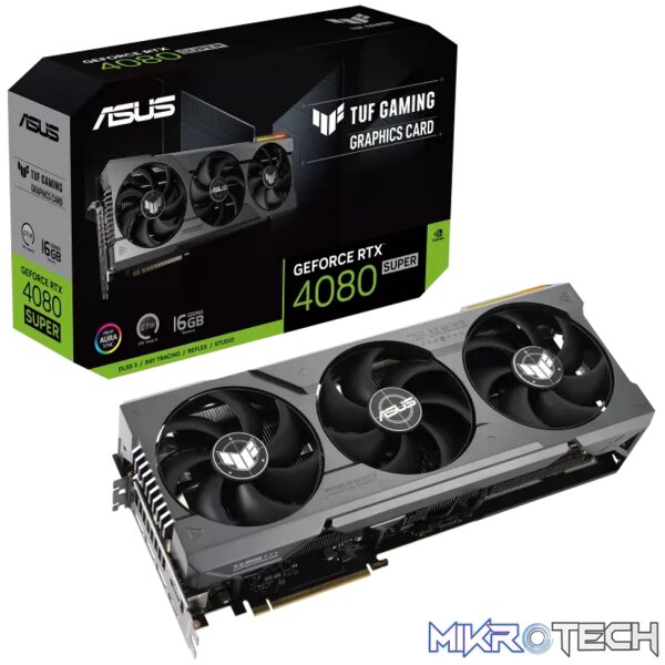 ASUS TUF Gaming TUF-RTX4080S-16G-GAMING, GeForce RTX 4080 SUPER, 16 GB, GDDR6X, 256 bit, 7680 x 4320 pixels, PCI Express 4.0 - Image 14