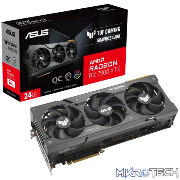 ASUS TUF Gaming TUF-RX7900XTX-O24G-GAMING, Radeon RX 7900 XTX, 24 GB, GDDR6, 384 bit, 7680 x 4320 pixels, PCI Express 4.0 - Image 24