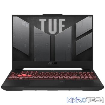 ASUS TUF Gaming|FA507NV-71610G0W|15.6'' FHD|GREY|R7-7735HS|16GB DDR5(2xSD)|1TB PCIe SSD|RTX4060 8GB|WIN11 HOME