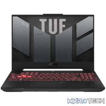 ASUS TUF Gaming|FA707NU-71610G1W|17.3'' FHD|GREY|R7-7735HS|16GB DDR5(2xSD)|1TB PCIe SSD|RTX4050 6GB|WIN11H