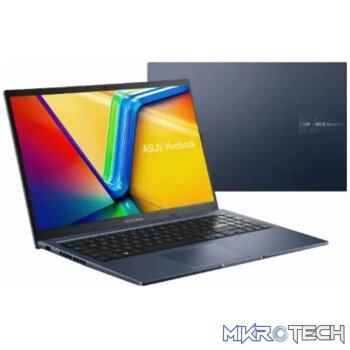ASUS Vivobook|X1502ZA-I38512BL0W|15.6'' FHD|BLUE|I3-1220P|8GB DDR4 OB|512GB PCIe SSD|On Board|WIN11H