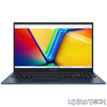 ASUS Vivobook|X1504ZA-I58512BL0W|15.6'' FHD|BLUE|I5-1235U|8GB DDR4 OB|512GB PCIe SSD|WIN 11H