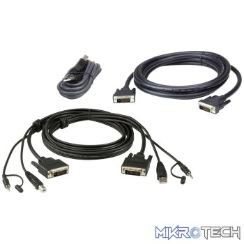 ATEN DVI-D Dual Link Dual Display Secure KVM; 1