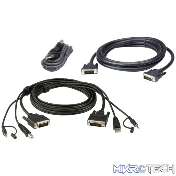 ATEN DVI-D Dual Link Dual Display Secure KVM; 1 ATEN DVI-D Dual Link Dual Display Secure KVM; 1