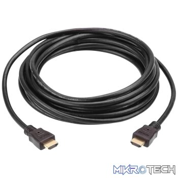 ATEN High Speed HDMI Cable with Ethernet 4K (4096 x 2160 @30Hz); 10 m HDMI Cable with Ethernet