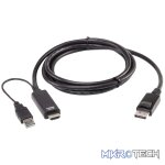 ATEN True 4K 1.8M HDMI to DisplayPort Cable