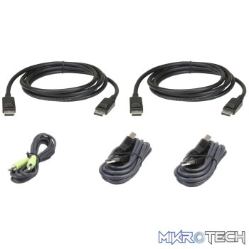 ATEN USB DisplayPort Dual Display Secure KVM; 1
