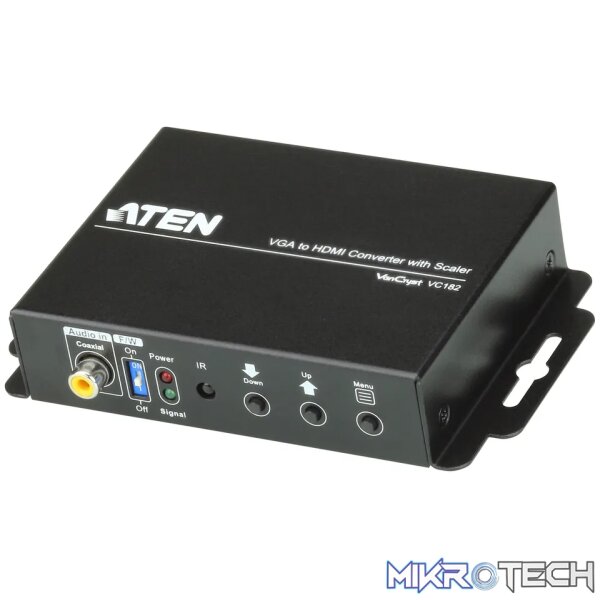 ATEN VGA to HDMI converter with Scaler ATEN VGA to HDMI converter with Scaler