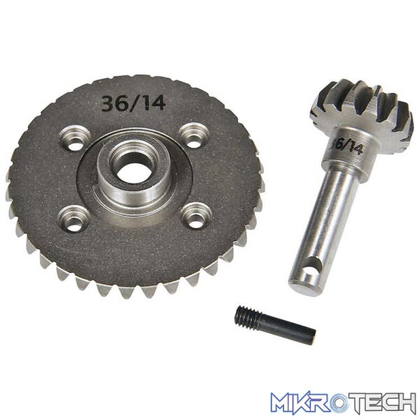 AX30401 Heavy Duty Bevel Gear Set 36T/14 AX30401 Heavy Duty Bevel Gear Set 36T/14