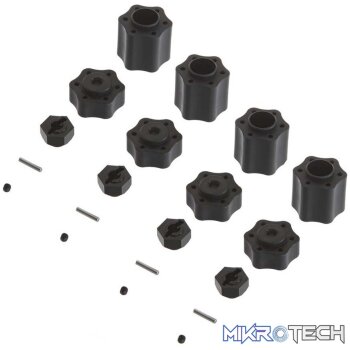 AX31074 Hex Hub Conv Set (12mm)(4pcs) 90