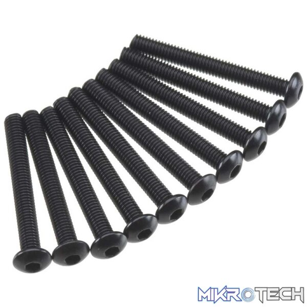 AXA120 Hex Socket Button Head M3x25mm Bl AXA120 Hex Socket Button Head M3x25mm Bl