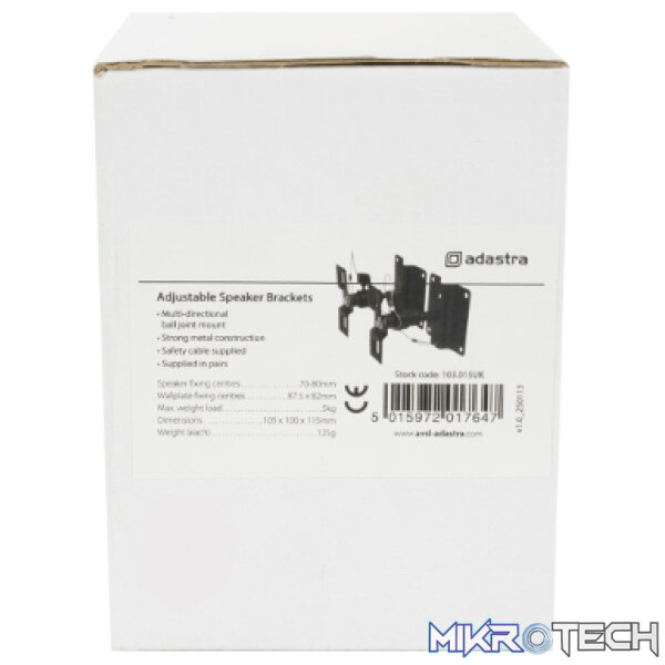 Adastra - Multi Directional Speaker Bracket - Image 4