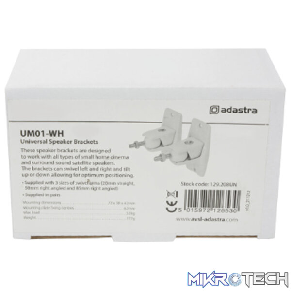 Adastra - Um01 Universal Speaker Bracket - Image 3