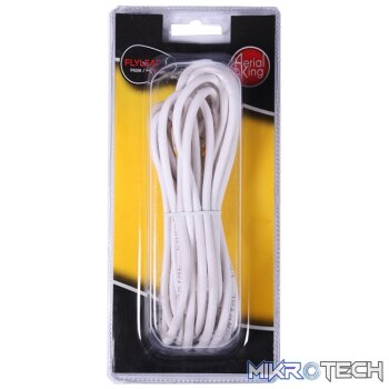 Aerial King Fly Lead 5m Male to Female