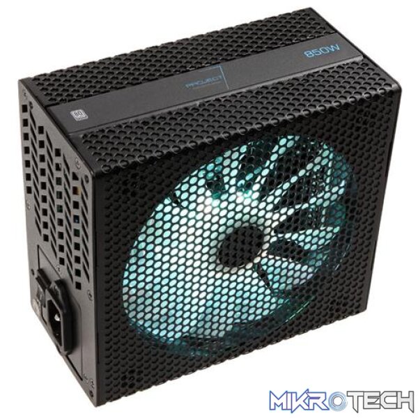 AeroCool Project 7 RGB Ready 850w 80 Plus Platinum Certified Modular Power Supply - Image 2