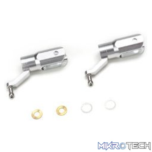 Aluminum Flybarless Main Rotor Grip Set: Aluminum Flybarless Main Rotor Grip Set: