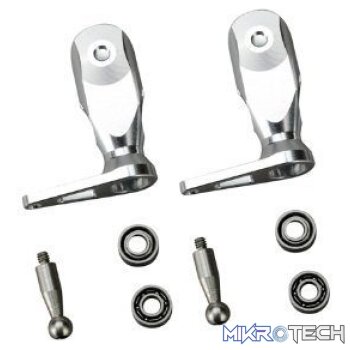 * Aluminum Main Rotor Grips with Bearing