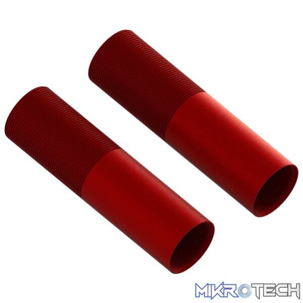 Aluminum Shock Body 24x88mm (Red) (2) Aluminum Shock Body 24x88mm (Red) (2)