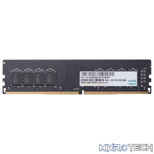Apacer 16GB DDR4 3200Mhz Desktop Memory Apacer 16GB DDR4 3200Mhz Desktop Memory