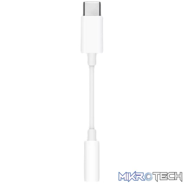 Apple USB-C to 3.5mm Headphone Jack Adapter White MU7E2ZM/A - Image 2