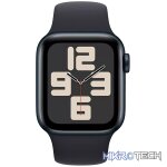 Apple Watch SE GPS + Cellular 40mm Midnight Aluminium Case with Midnight Sport Band MRGA3QR/A - Image 2