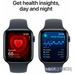 Apple Watch SE GPS 44mm Midnight Aluminium Case with Midnight Sport Band - M/L,Model A2723 - Image 5