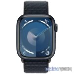 Apple Watch Series 9 GPS 41mm Midnight Aluminium with Midnight Sport Loop - Image 2