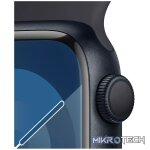 Apple Watch Series 9 GPS 41mm Midnight Aluminium Case with Midnight Sport Band MR8X3QR/A - Image 3