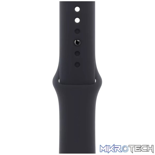 Apple Watch Series 9 GPS + Cellular 41mm Graphite Stainless Steel Case with Midnight Sport Band MRJ93QR/A - Image 3