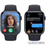 Apple Watch Series 9 GPS 45mm Midnight Aluminium Case with Midnight Sport Band MR9A3QR/A - Image 6