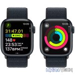 Apple Watch Series 9 GPS 41mm Midnight Aluminium with Midnight Sport Loop - Image 8